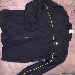 Adidas zip up windbreaker
